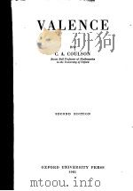 VALENCE     PDF电子版封面    C·A·COULSON 