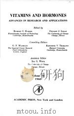 VITAMINS AND HORMONES ADVANCES IN RESEARCH AND APPLICATIONS VOLUME 18（ PDF版）