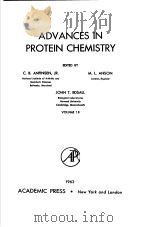 ADVANCES IN PROTEIN CHEMISTRY VOLUME 18 1963     PDF电子版封面    C.B.ANFINSEN.JR. M.L.ANSON 