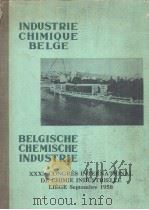 ⅩⅩⅪE CONGRES INTERNATIONAL DE CHIMIE INDUSTRIELLE VOLUME Ⅱ     PDF电子版封面     