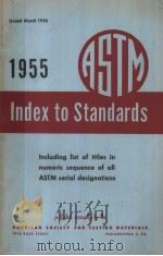 INDEX TO ASTM STANDARDS（ PDF版）