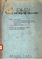 CANALS AND RELATED STRUCTURES CHAPTER 1-5     PDF电子版封面     