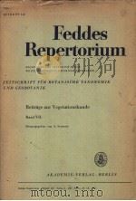FEDDES REPERTORIUM BAND Ⅷ     PDF电子版封面    A.SCAMONI 