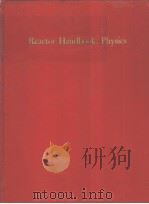 SELECTED REFERENCE MATERIAL UNITED STATES ATOMIC ENERGY PROGRAM REACTOR HANDBOOK:PHYSICS     PDF电子版封面     