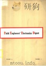 FIELD ENGINEERS‘ELECTRONICS DIGEST VOLUME 9 NUMBER 3     PDF电子版封面     