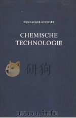 CHEMISCHE TECHNOLOGIE BAND 2     PDF电子版封面     