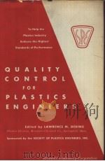 QUALITY CONTROL FOR PLASTICS ENGINEERS（ PDF版）