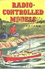 RADIO-CONTROLLED MODELS     PDF电子版封面    F.J.CAMM 