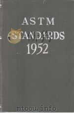 1952 BOOK OF ASTM STANDARDS INCLUDING TENTATIVES PART 2 NON-FERROUS METALS     PDF电子版封面     