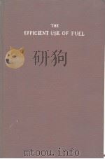 THE EFFICIENT USE OF FUEL     PDF电子版封面     