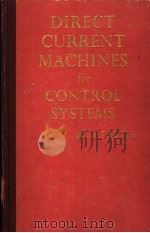 DIRECT CURRENT MACHINES FOR CONTROL SYSTEMS（ PDF版）