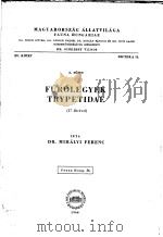 FUROLEGYEK TRYPETIDAE     PDF电子版封面     