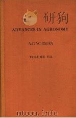 ADVANCES IN AGRONOMY VOLUME VII（ PDF版）