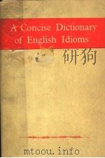 DICTIONARY OF ENGLISH IDIOMS（ PDF版）