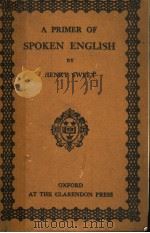 A PRIMER OF PODEN ENGLISH     PDF电子版封面    HENRY SWEET M.A. 