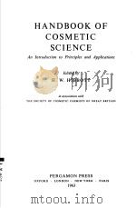 HANDBOOK OF COSMETIC SCIENCE     PDF电子版封面    H·W·HIBBOTT 