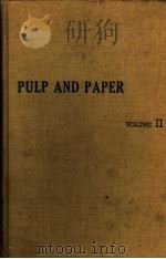 PULP AND PAPER VOLUME II（ PDF版）