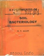EXPERIMENTS IN SOIL BACTERIOLOGY（ PDF版）