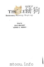 THE CELL VOLUME III     PDF电子版封面    JEAN BRACHET 