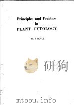 PRINCIPIES AND PRACTICE IN PLANT CYTOLOGY（ PDF版）