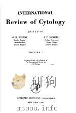 INTERNATIONAL REVIEW OF CYTOLOGY VOLUME I（ PDF版）