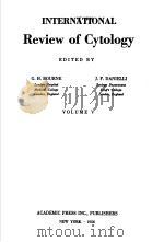INTERNATIONAL REVIEW OF CYTOLOGY VOLUME V     PDF电子版封面    G·H·BOURNE 