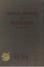 CHEMICAL PATHWAYS OF METABOLISM VOLUME Ⅱ     PDF电子版封面    DAVID M.GREENBERG 
