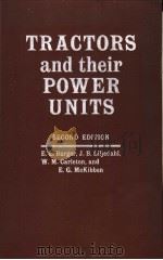 TRACTORS AND THEIR POWER UNITS 2     PDF电子版封面    SECOND EDITION 