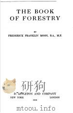 THE BOOK OF FORESTRY     PDF电子版封面     