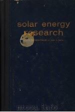 SOLAR ENERGY RESEARCH     PDF电子版封面    FARRINGTON DANIELS 