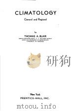 CLIMATOLOGY     PDF电子版封面    THOMAS A.BLAIR 