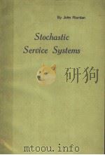 STOCHASTIC SERUICE SYSTEMS     PDF电子版封面     