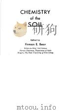 CHEMISTRY OF THE SOIL     PDF电子版封面    FIRMAN E.BEAR 