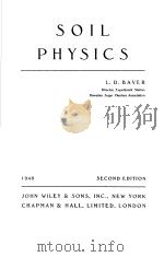 SOIL PHYSICS     PDF电子版封面    L.D.BAVER 