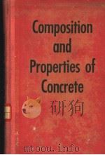 COMPOSITION AND PROPERTIES OF CONCRETE     PDF电子版封面    HARMER E·DAVIS 