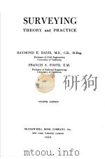 SURVEYING THEORY AND PRACTICE（ PDF版）