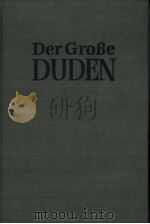 DER GROBE DUDEN BAND 5     PDF电子版封面     