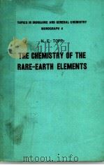 THE CHEMISTRY OF THE RARE EARTH ELEMENTS（ PDF版）