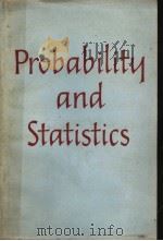PROBABILITY AND STATISTICS（ PDF版）