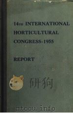 FOURTEENTH INTERNATIONAL HORTICULTURAL Ⅰ     PDF电子版封面     