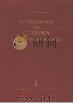 DIFFERENTIATION UND INTEGRATION AUSGEWAHLTER BEISPIELE     PDF电子版封面    CHEMITIUS 