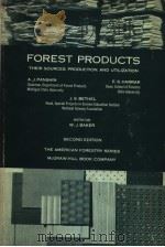 FOREST PRODUCTS     PDF电子版封面    A.J.PANSHIN 