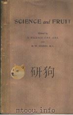 SCIENCE AND FRUI     PDF电子版封面    R·W·MARSH 