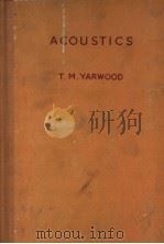 ACOUSTICS A TEXTBOOK FOR PHYSICS AND ENGINEERING STUDENTS（ PDF版）