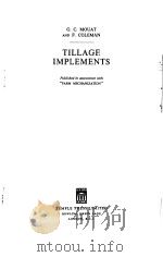 TILLAGE IMPLEMENTS     PDF电子版封面     