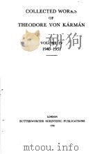 COLLECTED WORKS OF THEODORE VON KARMAN VOLUME Ⅳ 1940-1951     PDF电子版封面     
