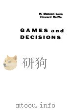 GAMES AND DECISIONS（ PDF版）