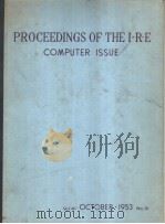 PROCEEDINGS OF THE I.R.E VOLUME 41 NUMBER 10     PDF电子版封面     