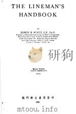THE LINEMAN‘S HANDBOOK     PDF电子版封面    EDWIN B.KURTZ 