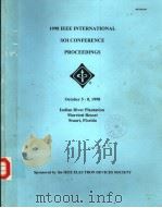 1998 IEEE INTERNATIONAL SOI CONFERENCE PROCEEDINGS（ PDF版）